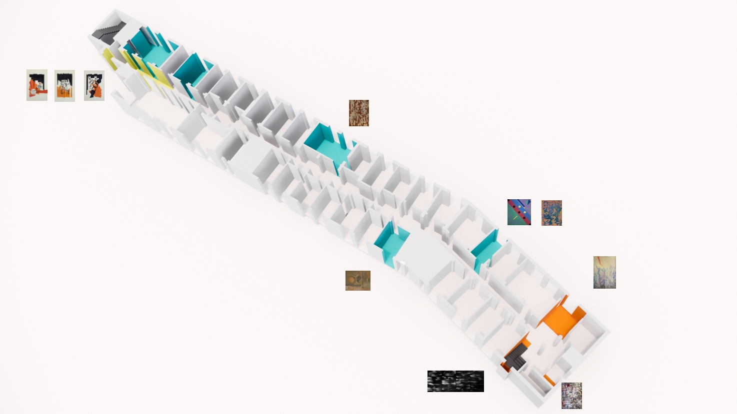 Mappa 3D - PIANO TERRA 